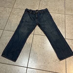 Old Navy Straight Loose Fit Blue Jeans Men's Tag Size‎ 40x32 (Actual 40x31)